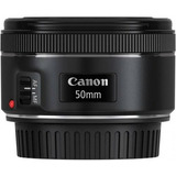 Lente Canon Ef 50mm F/1.8 Stm Garantia 1 Ano Canon + Nf-e 
