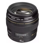 Lente Canon Ef 85mm F/1.8 Usm Pronta Entrega