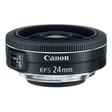 Lente Canon Ef-s 24mm F/2.8 Stm Autofoco Original Nf