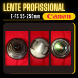 Lente Cânon Ef-s 55-250mm F/4-5.6 Is Stm