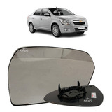 Lente Com Base Retrovisor Chevrolet Cobalt