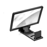 Lente De Aumento Tela 3d Suporte Ampliadora Zoom Celular F1
