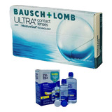 Lente De Contato Ultra + Kit Renu Fresh Bausch Lomb