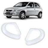 Lente Farol Auxiliar Corsa Classic 03a10 Fortluz Par