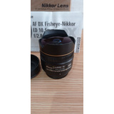 Lente Nikkor 10.5mm F2.8 Ed Fisheye