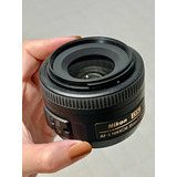 Lente Nikon 35mm Af-s 1.8 G Dx Motor De Foco + Acessórios
