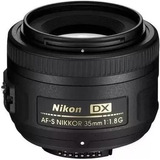 Lente Nikon 35mm F/1.8g Af-s Dx - Nfe