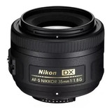 Lente Nikon 35mm F/1.8g Af-s Dx Nf