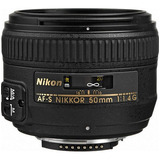 Lente Nikon 50mm F/1.4g Af-s Nikkor