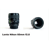 Lente Nikon 60mm Macro F2.8