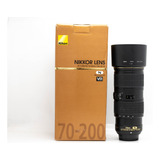 Lente Nikon 70-200 F4 G Ed Af-s Nikkor Nano Excelente 