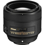 Lente Nikon 85mm F/1.8g Fx + Uv 67mm Nota Fiscal