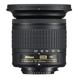 Lente Nikon Af-p 10-20mm F/4.5-5.6 G Vr - 1 Ano De Garantia,