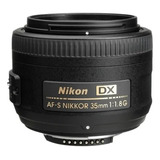 Lente Nikon Af-s Dx 35mm F/ 1.8g 