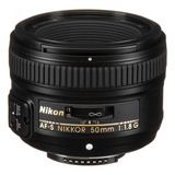 Lente Nikon Af-s Nikkor 50mm F/1.8g + Nf-e **