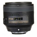 Lente Nikon Af-s Nikkor 85mm F/1.8g Autofoco Garantia Sjuros