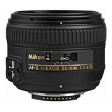 Lente Nikon Fx 50mm F/1.4g +