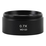 Lente Objetiva Barlow Wd-120 0.7x Para Microscópio