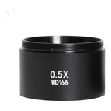 Lente Objetiva Barlow Wd-165 0.5x Para Microscópio