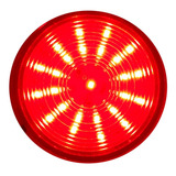Lente Para Lanterna Foguinho Bojuda 25 Led Bivolt - Vermelho