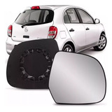 Lente Retrovisor Com Base Nissan March