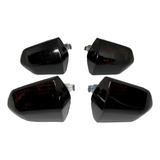 Lente Seta Pisca Honda Pop 110 Kit Com 4 Fumê Cristal 20015
