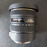 Lente Sigma 10-20mm Canon