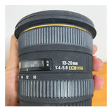 Lente Sigma 10-20mm Canon
