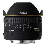 Lente Sigma 15mm F/2.8 Ex Dg Diagonal Fisheye Para Nikon F