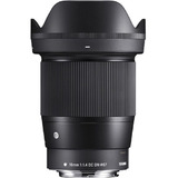 Lente Sigma 16mm F/1.4 Dc Dn Canon