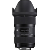 Lente Sigma 18-35mm F/1.8 Dc Hsm Para Canon + Nf-e **