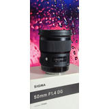 Lente Sigma Art 50mm F1.4 Para Canon