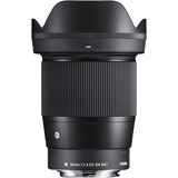 Lente Sigma Canon 16mm F/1.4 Dc Dn Ef-m Mount - C/nfe