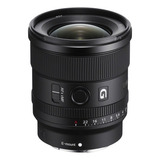 Lente Sony Fe 20mm F/1.8g - Sel20f18g + Nf-e *