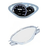 Lente Superior Do Painel + Mostrador Biz 125 2006 A 2008