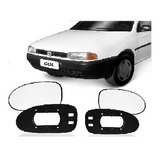 Lente Vidro Com Base Espelho Retrovisor Ld Gol 95/parati 96