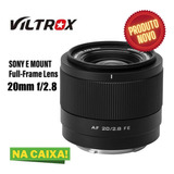 Lente Viltrox 20mm F/2.8 P/ Sony