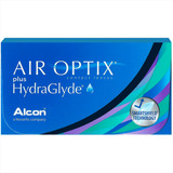 Lentes De Contato Air Optix Plus Hydraglyde - Mensal Grau Esférico -1.25 Miopia
