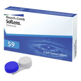 Lentes De Contato Soflens 59 Incolor Com Grau / Bausch Lomb
