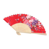 Leque Retro Vintage Chinês Japonês Espanhol 4 Pcs