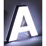 Letra Caixa Luminosa Led 12v - Alumínio/acrílico Branco