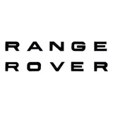 Letras Emblema Rand Rover Capo Ou Mala Preto Brilhante