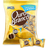 Leve 2 Pct Bombom Lacta Ouro Branco Pacote 1kg 50un Cada