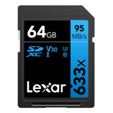 Lexar Cartão Profissional 633x 64gb Sdxc Uhs-i Cl10 V30 4k