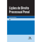 Licoes De Direito Processual Penal - 2014, De Paulo Sousa Mendes., Vol. Direito Processual. Editora Almedina, Capa Dura Em Português, 20