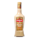 Licor Fino Stock Peach Sabor Chocolate Branco 720m Original