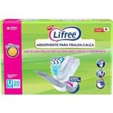 Lifree Asorvente Fralda Calça 1x20 Unidades