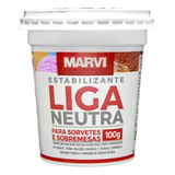 Liga Neutra Estabilizante P/sorvetes Bolo 100gr Marvi