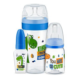 Lillo Magia Kit Evolution 3 Peças Azul Dinossauro 50/120/300ml