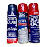 Limpa Contato+ Spray Car Lub80+ Descarbonizante